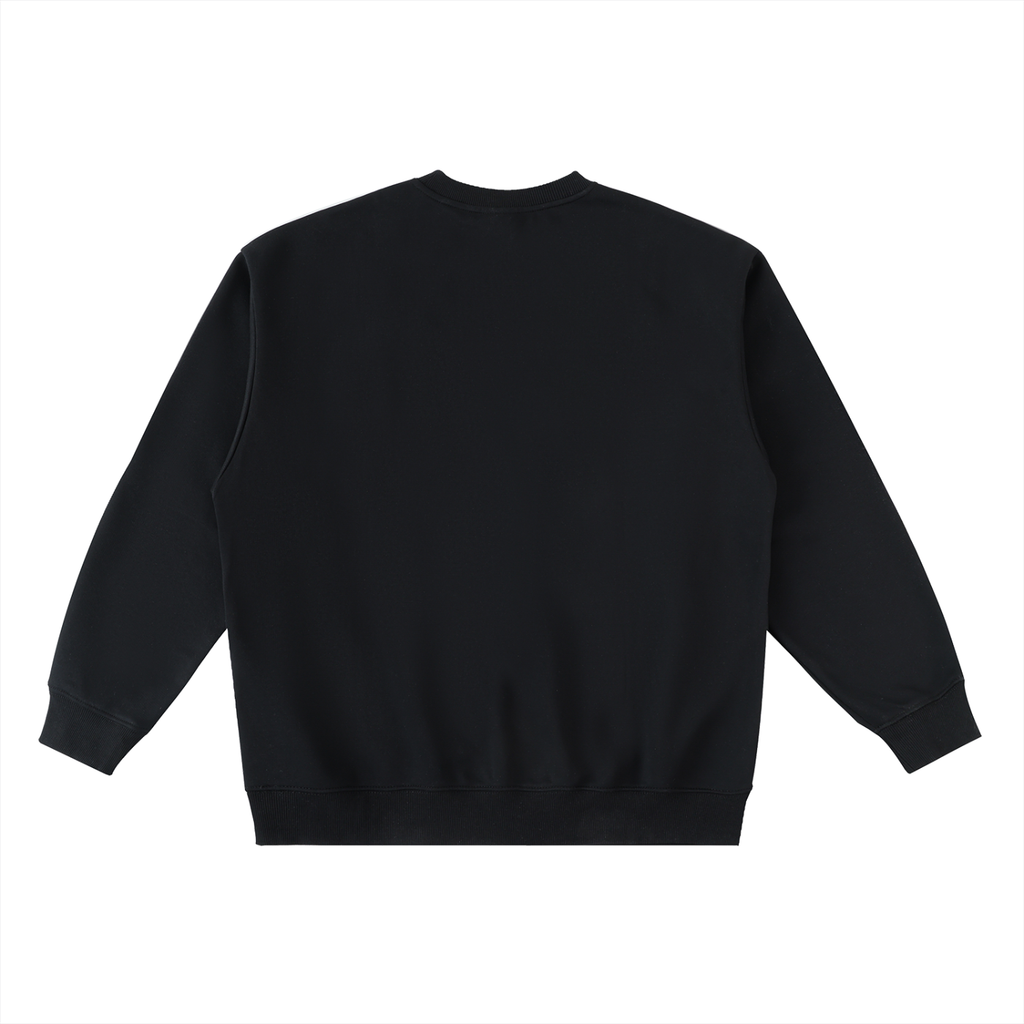 Oversized Crewneck Taped Sweatshirt