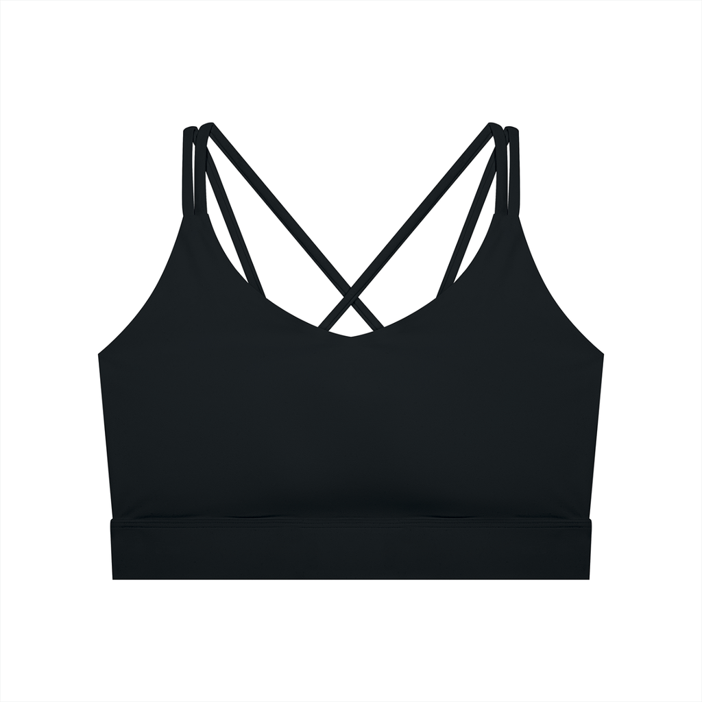 Women's Lycra Cropped Yoga Sport Bra